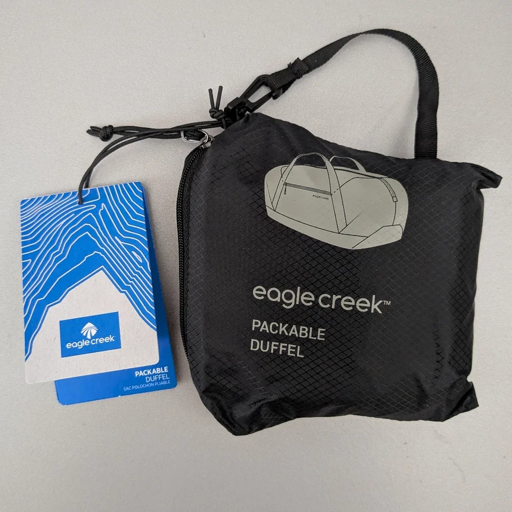Eagle Creek Packable Duffel, Black